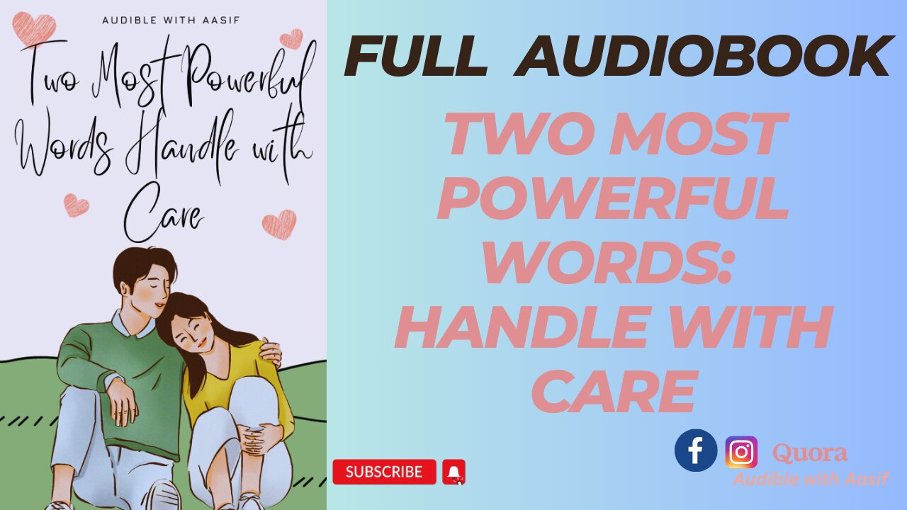 Two Most Powerful Words Handle with Care #audiobooks #audiblewithaasif #selfimprovement #selfhelp