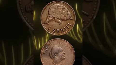 Tonga 1 seniti 1967.#shorts #coinnotesz