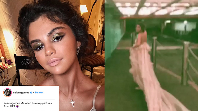 Selena Gomez REACTS To 2018 Met Gala Look Backlash!