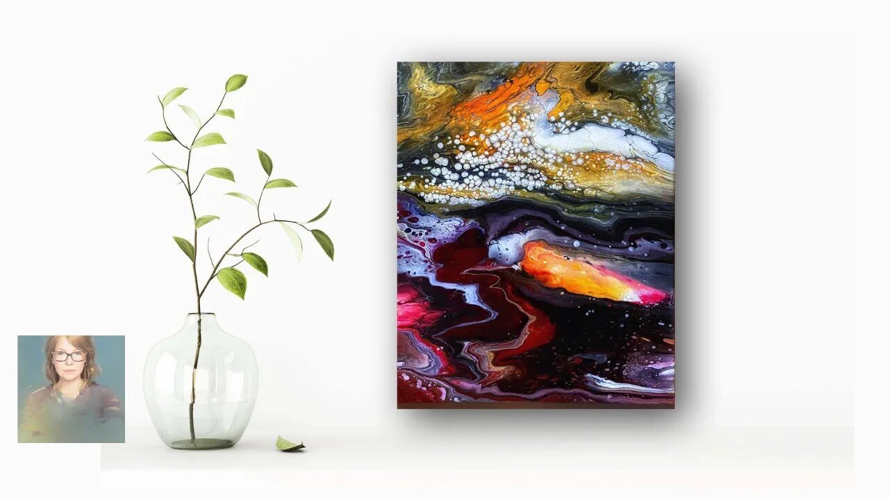 Flip Cup Pearl Pour #fluidart #acrylicpour #abstractart 241