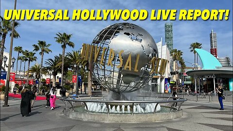 Universal Studios Hollywood LIVE Report!