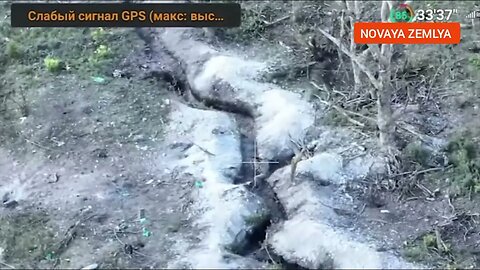 Ukrainian soldier firing on Russian FPV kamikaze drone