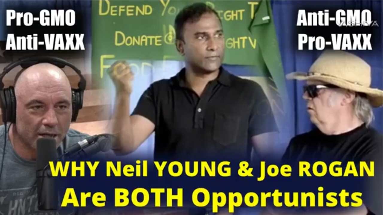 Why Neil Young and Joe Rogan Are BOTH Opportunists. #ToHellWithHollywood #WorkersUnite!