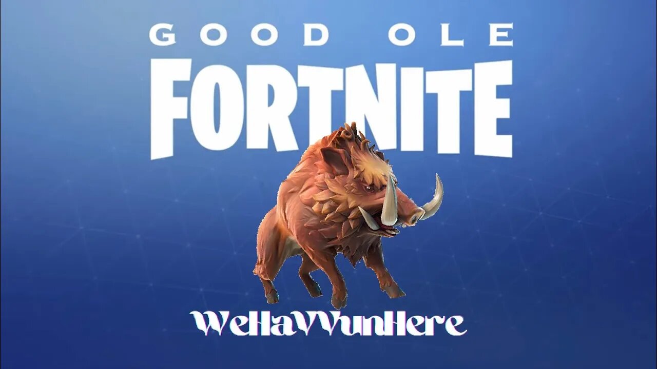 Good Ole Fortnite: Pig Edition