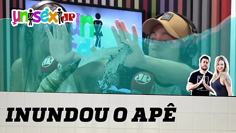 INUNDOU O APÊ: RENATO ALBANI CAUSOU TROCANDO FILTRO