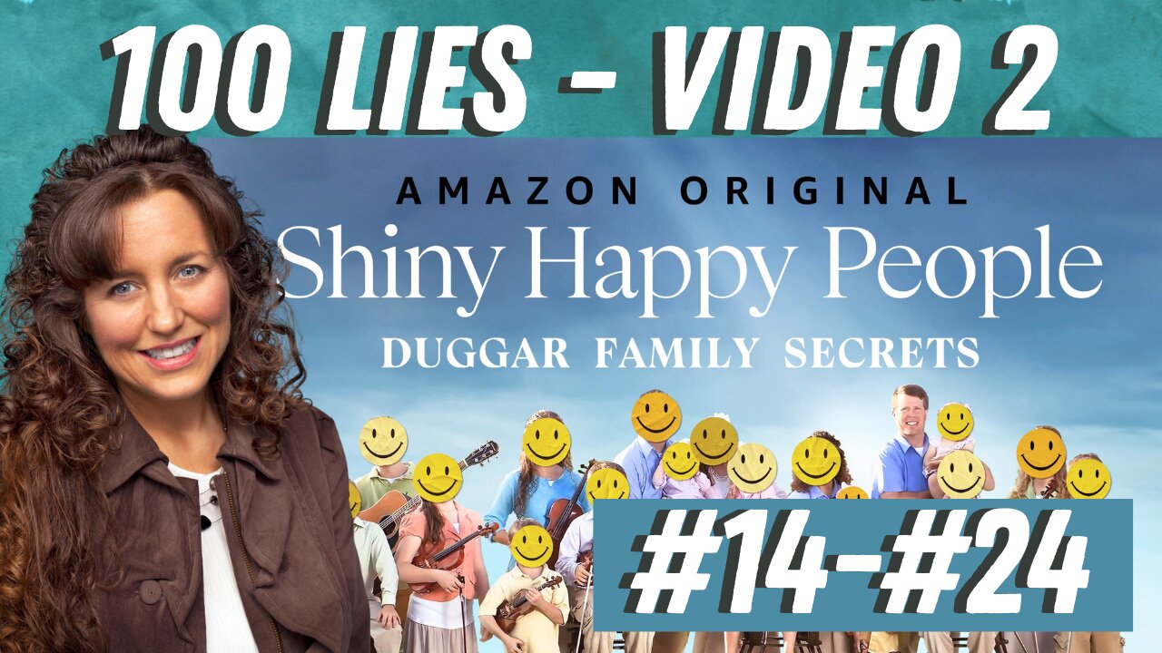 SHINY HAPPY PEOPLE LIES = SHINY SLANDER! VIDEO TWO #14-#24