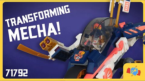 Transforming Mecha! LEGO 71792 Sora's Transforming Mech Bike Racer Review!