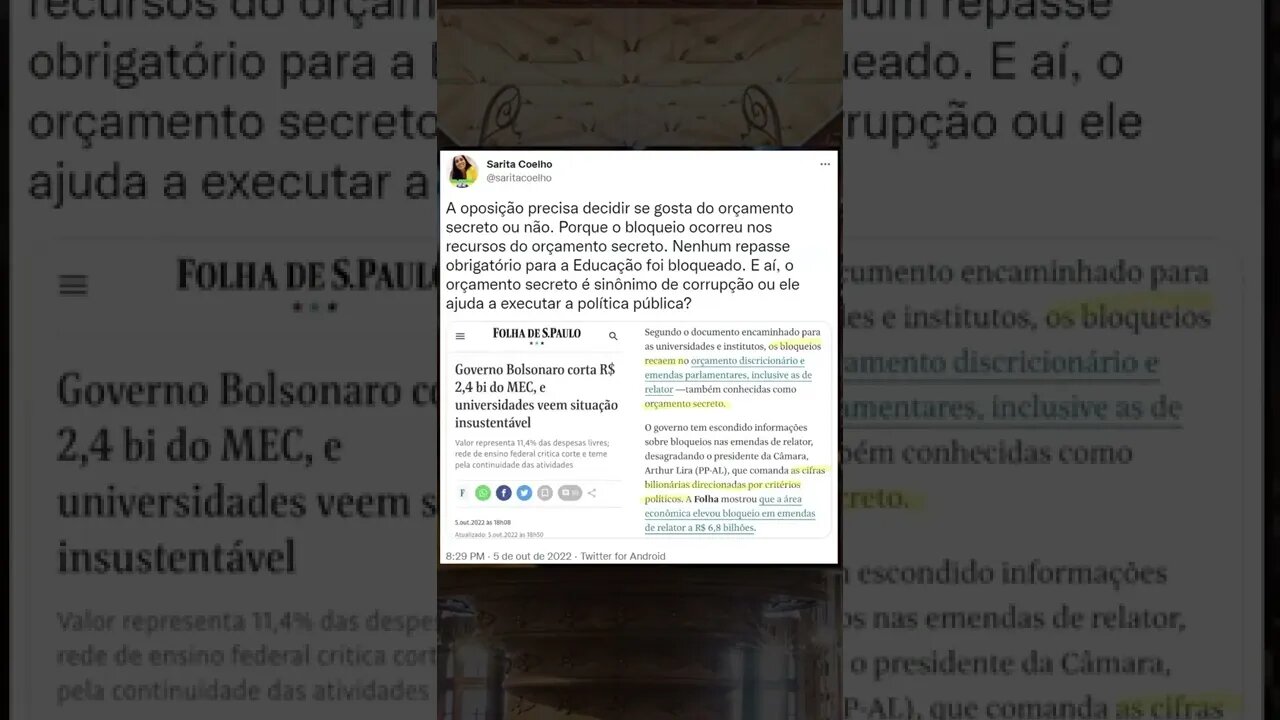 Mais uma MENTIRA do jornalismo | Orçamento para a EDUCAÇÃO| Kim Paim | DVQ News