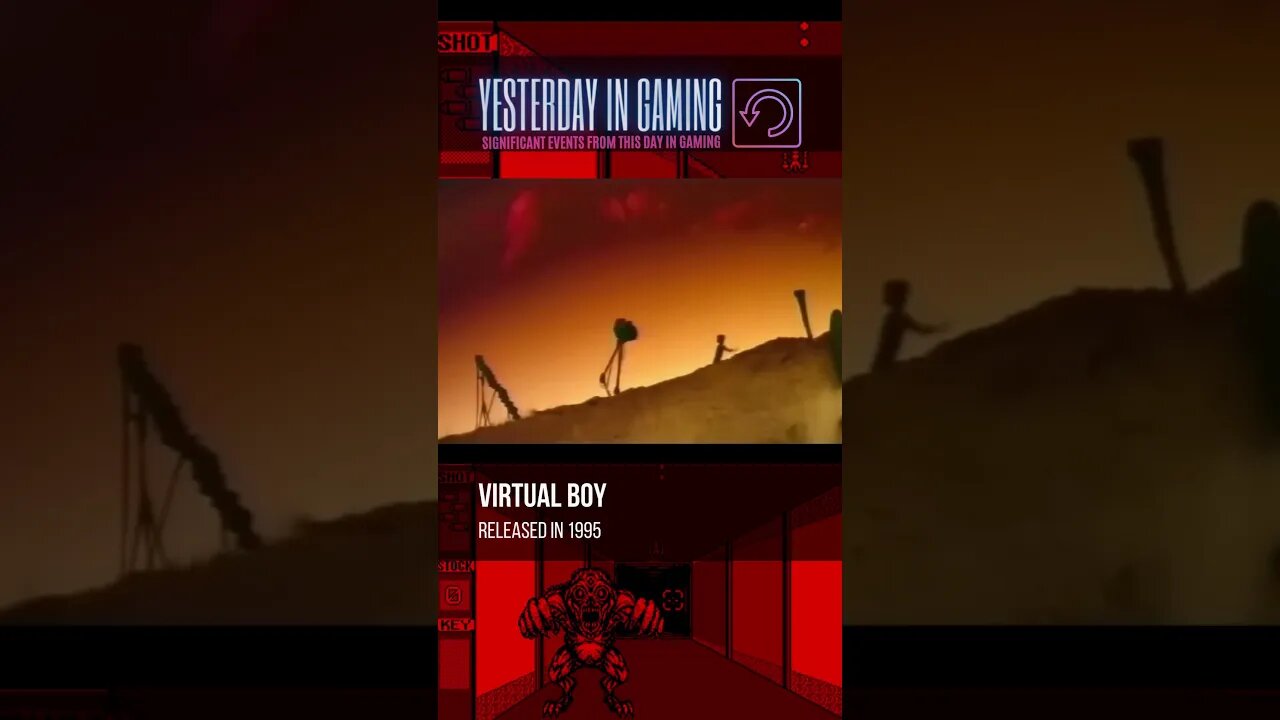 The Origins of Virtual Reality | Nintendo's Virtual Boy 3D Gaming Console