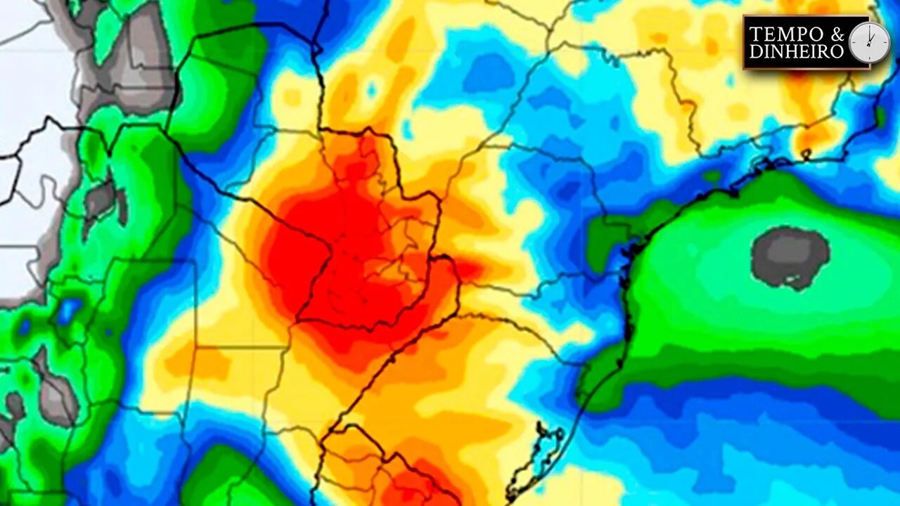 Chuvas com granizo e temperaturas abaixo do normal. Temporais no Sudeste