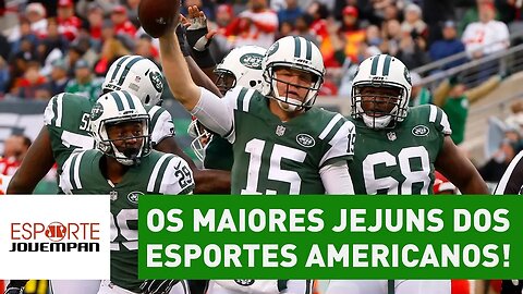 Os MAIORES JEJUNS da história dos ESPORTES AMERICANOS!