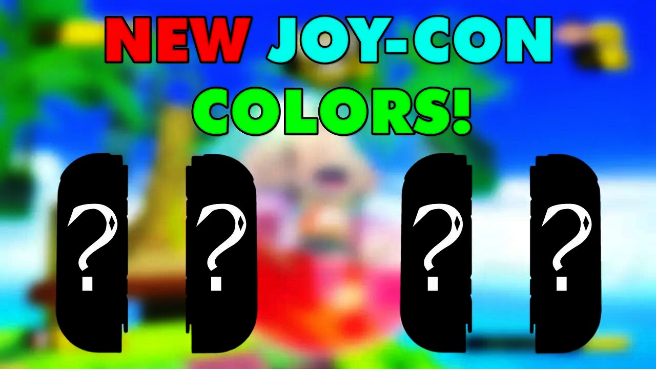 Nintendo Announce NEW Joy-Con COLORS!