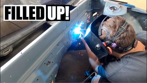Fabrication work Underway on our Project Car Before Paint!