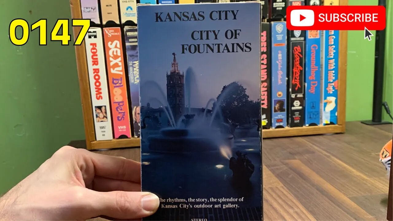 [0147] KANSAS CITY - CITY OF FOUNTAINS (1988) VHS [INSPECT] [#kansascity #kansascityVHS]