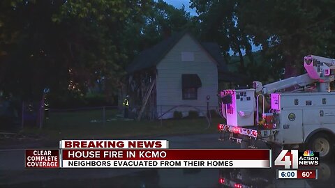 3 homes damaged, no one injured in early-morning house fire