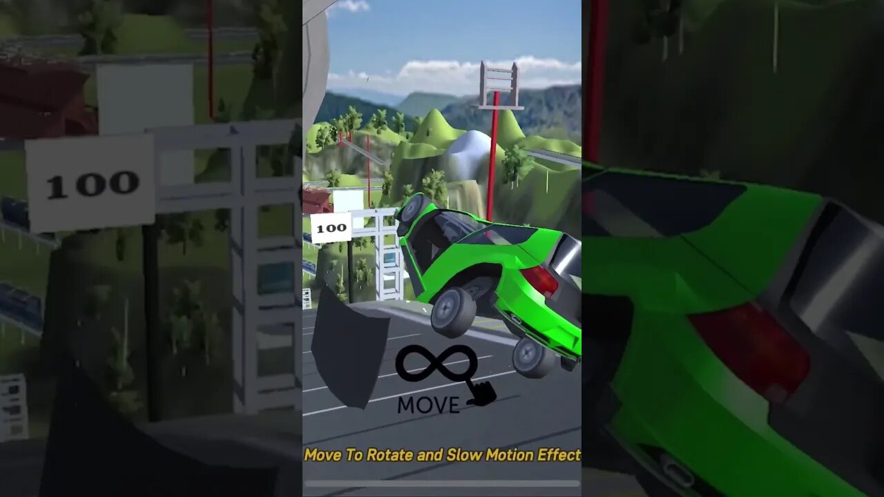 Spiral try, failed #beamngdrive #automobile #car #drivingexperience #driving #cars #drive #crash