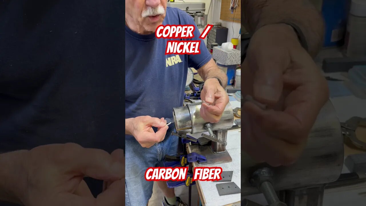 Carbon Fiber & Copper: hot combination #homemade #montana #knife #diy #howto