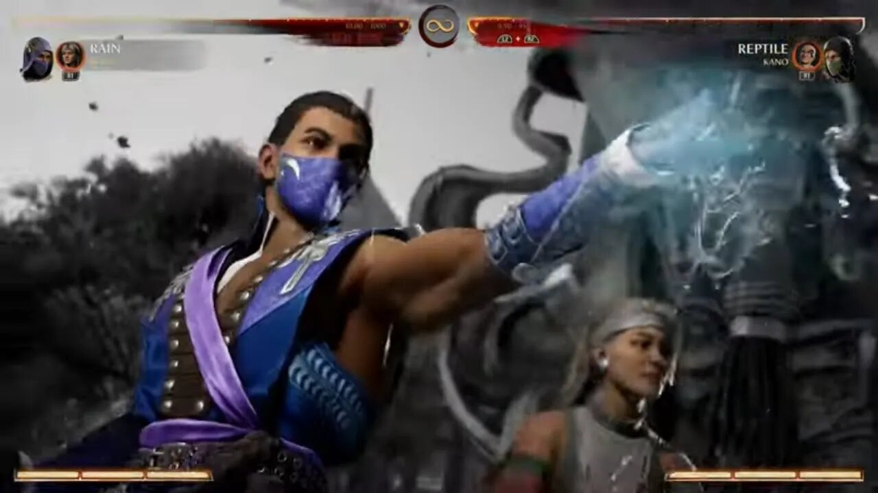 Mortal Kombat 1 2023 Rain & Sonya Blade Kameo Fatal Blow