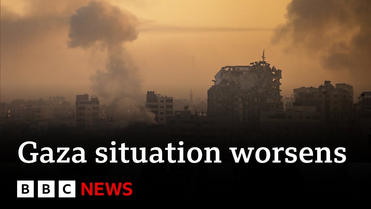 Humanitarian crisis in gaza worsens ahead of anticipated israil invasion-BBC