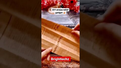 Diy Stress Relief gadget 🤗Craft Idea #shorts #brighttechz #diycrafts #craftideas #crafts #satisfying