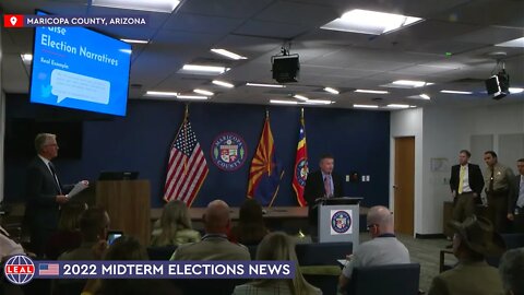 🇺🇸 Maricopa County Not to Count all Votes on Election Day, says RINO Bill Gates [CC Spanish]