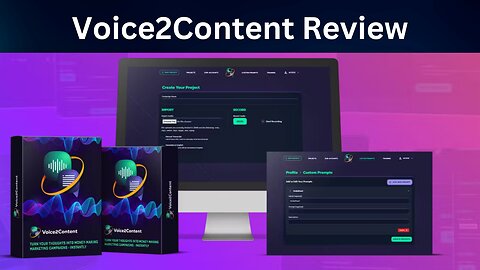 Record Your Voice & Instantly Turn It Into Ads, SEO Content, Social Media Posts,