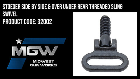 Stoeger Side by Side & Over Under Rear Threaded Sling Swivel - 32002