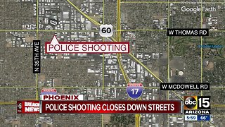 No officers injured following shooting in west Phoenix