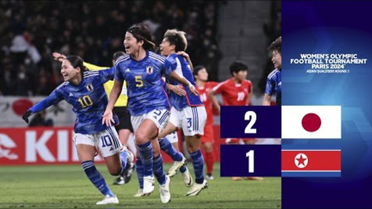 Japan defeats DPR Korea 2-1 and qualified for Paris 2024