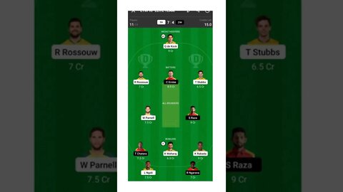 dream11 team 100% win