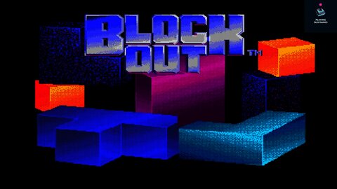 Block Out - Sega Genesis - Gameplay