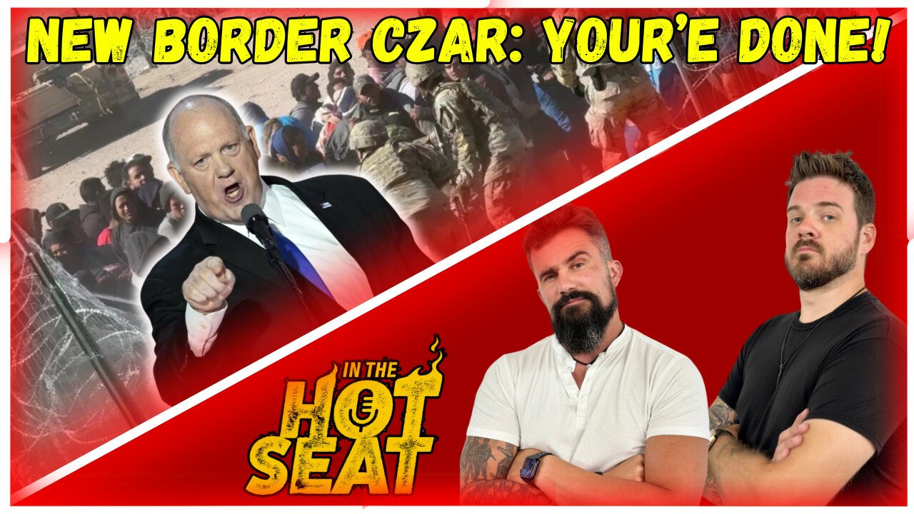 In The HotSeat Episode 39: Border Crisis: Tom Homan's Plan to Protect America