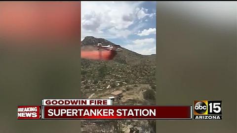 DC-10 aircrafts at Phoenix-Mesa Gateway to help fight wildfire