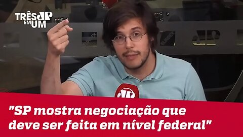 Joel Pinheiro: "São Paulo mostra negociação que deve ser feita em nível federal"