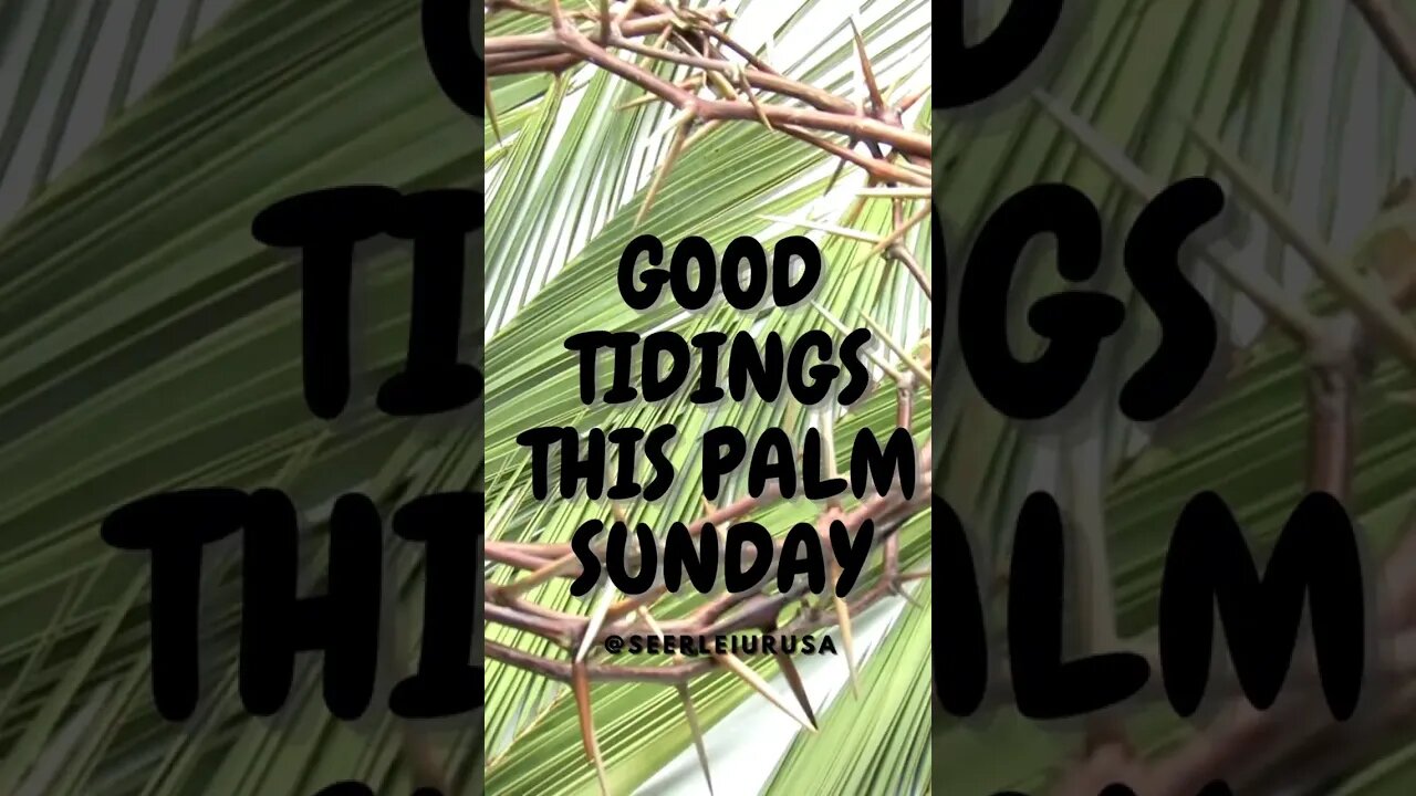 Palm Sunday ~ Celebrate #shorts #palmsunday #easter