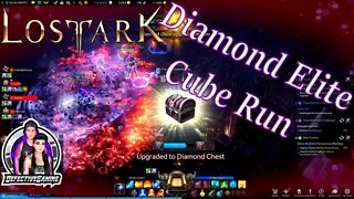 Diamond Elite Cube run on Lost Ark Sorceress Gameplay