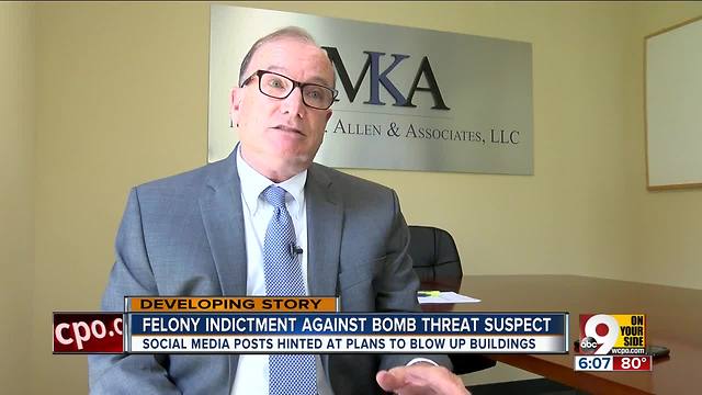 What should you do when you see threats on social media?