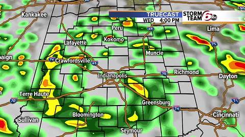 Rain & thunderstorms Wednesday