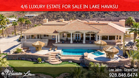 Lake Havasu Luxury Pool Home 4026 Cherry Tree Blvd