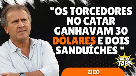 ZICO REVELA QUE SER TORCEDOR NO CATAR PODE SER UM BOM NEGÓCIO
