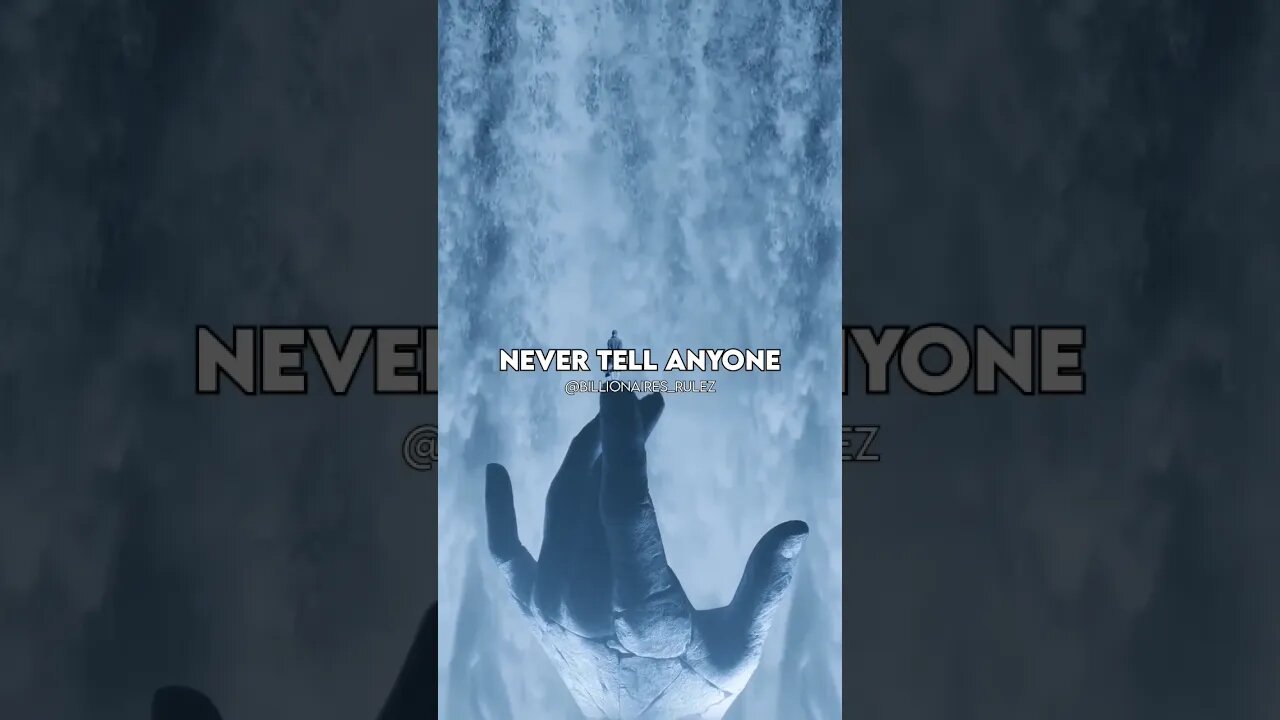 NEVER TELL ANYONE 🥶🥵~motivational whatsapp status || #motivation #shortsvideo #shorts #ytshorts