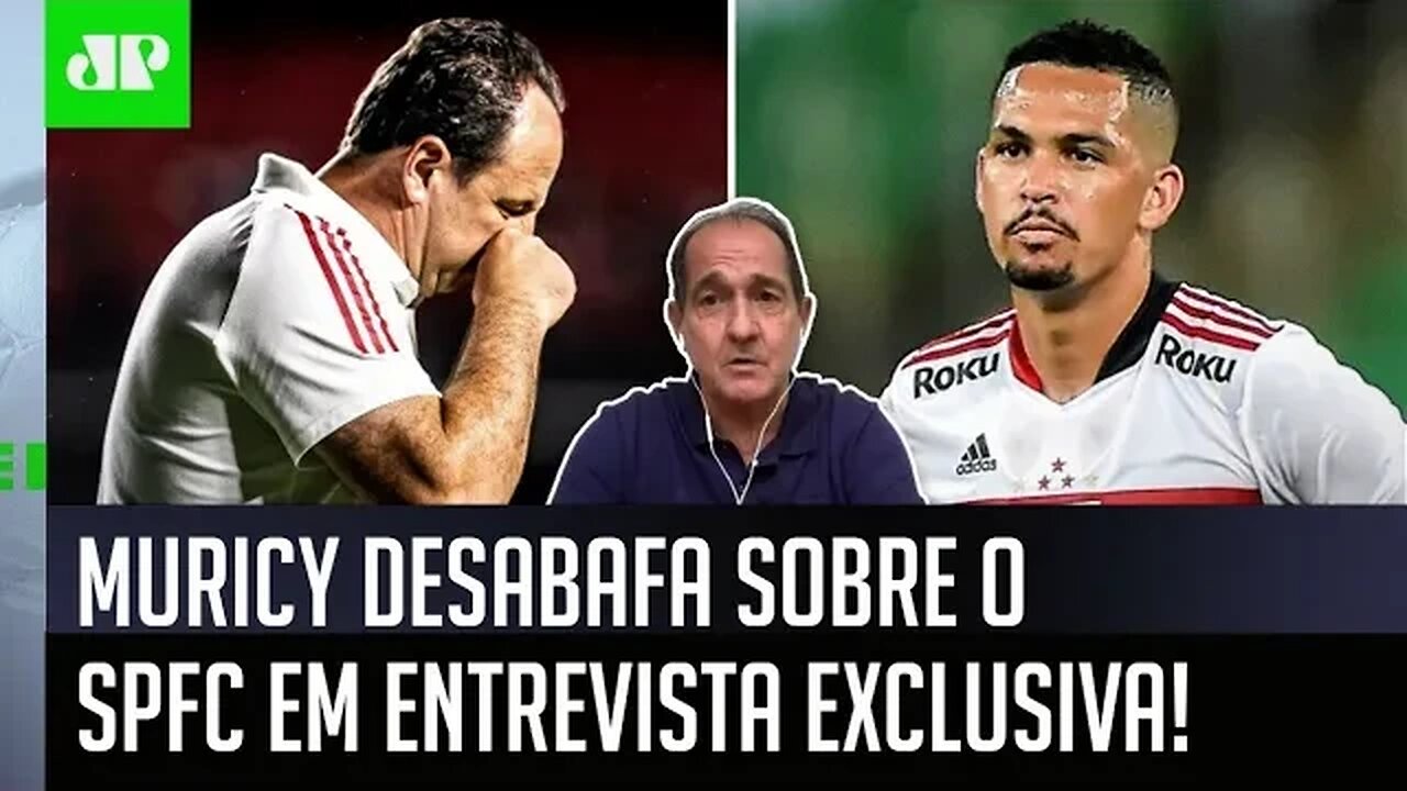 MURICY, EXCLUSIVO! "ISSO NÃO DÁ! A nossa COBRANÇA INTERNA é para..." Muricy DESABAFA sobre São Paulo