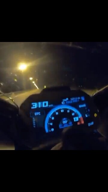 What is the maximum speed it has reached? 310😱😱😱🛣️