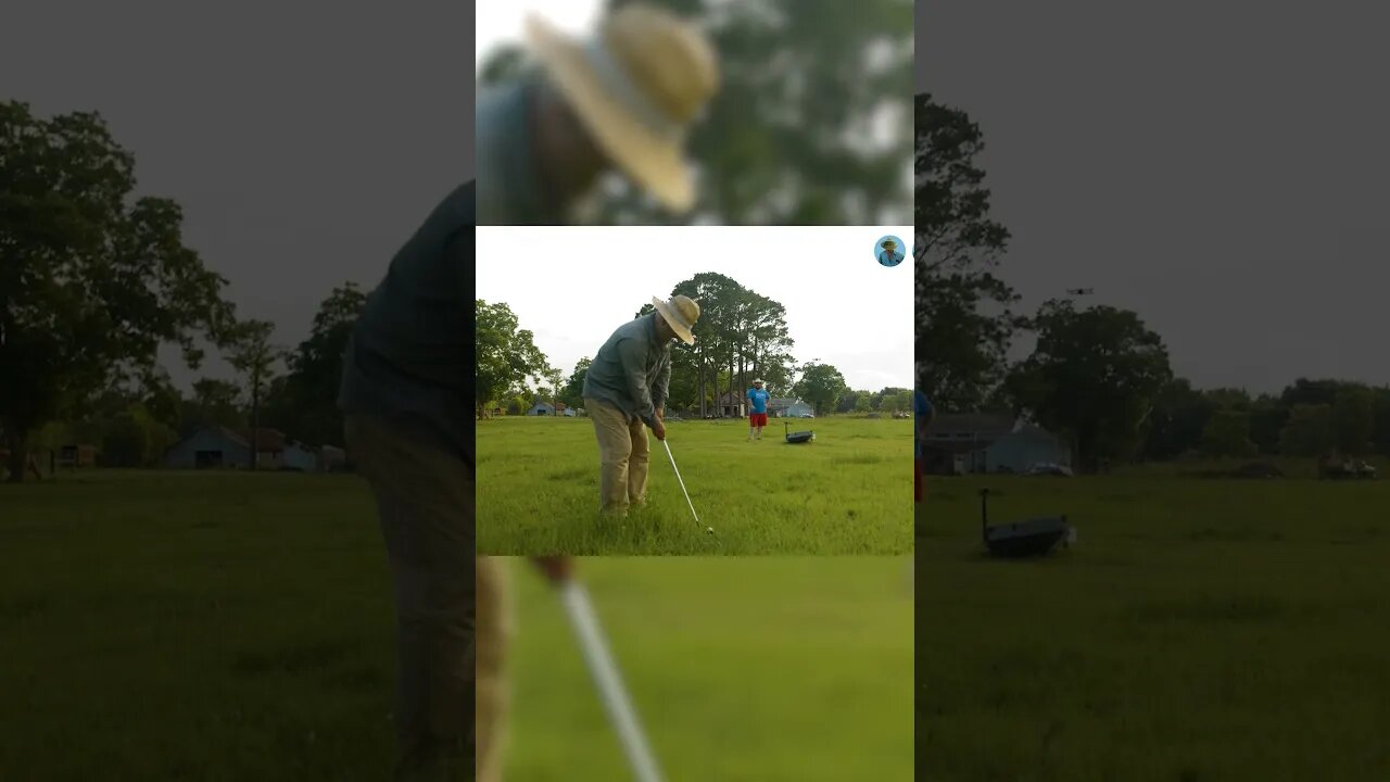 #shorts | WE PLAY REDNECK GOLF | PLAYING GOLF THROUGH CORN FIELDS | CORN COB CLASSIC | CIWTG