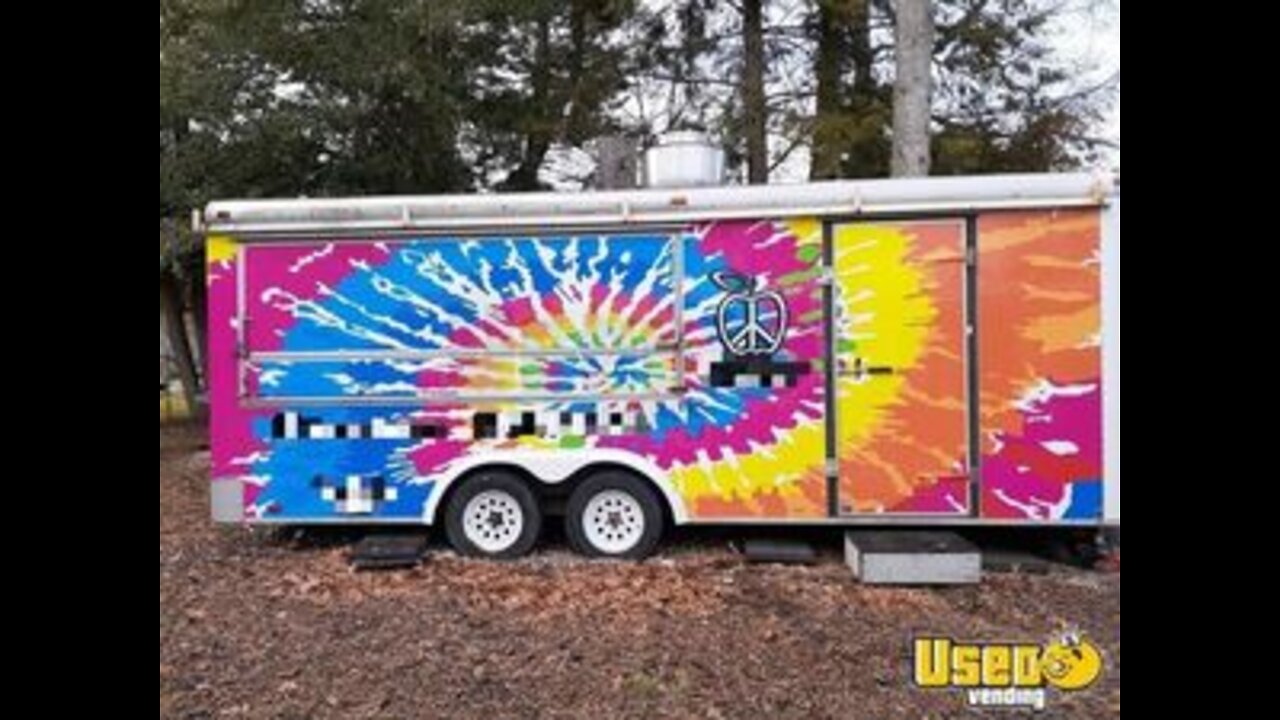Mobile Street Vending Trailer| Food Concession Trailer with Pro-Fire System for Sale
