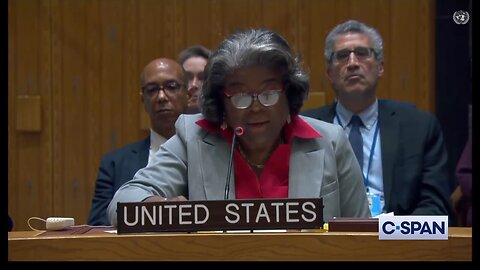 Linda Thomas-Greenfield: "We did not agree with everything in the resolution