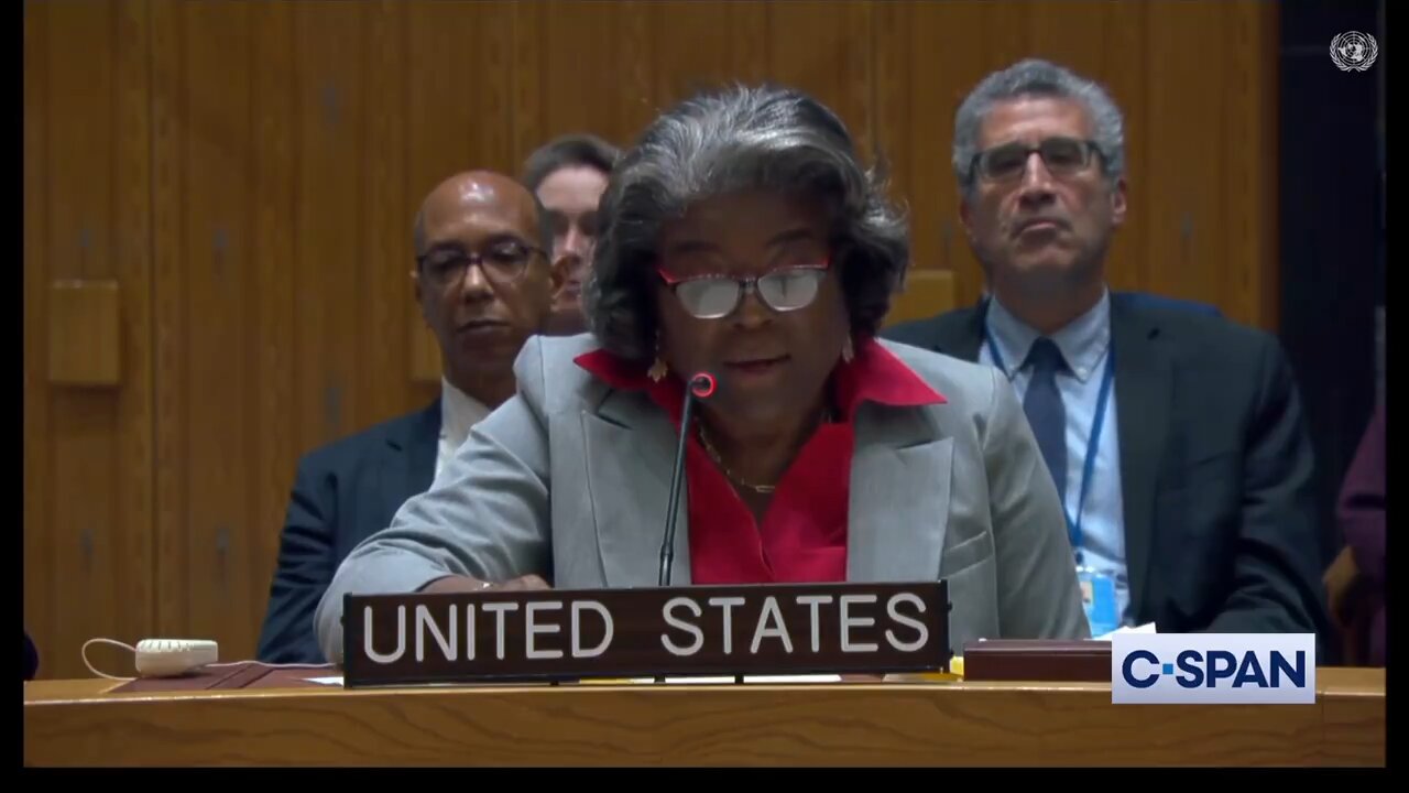Linda Thomas-Greenfield: "We did not agree with everything in the resolution