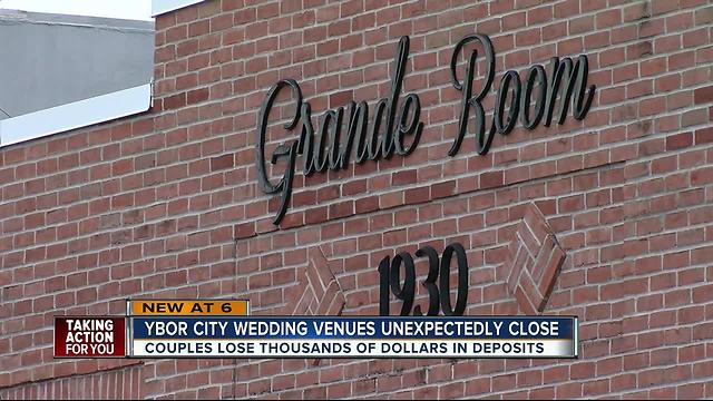 Couples left in the dark after wedding venues close