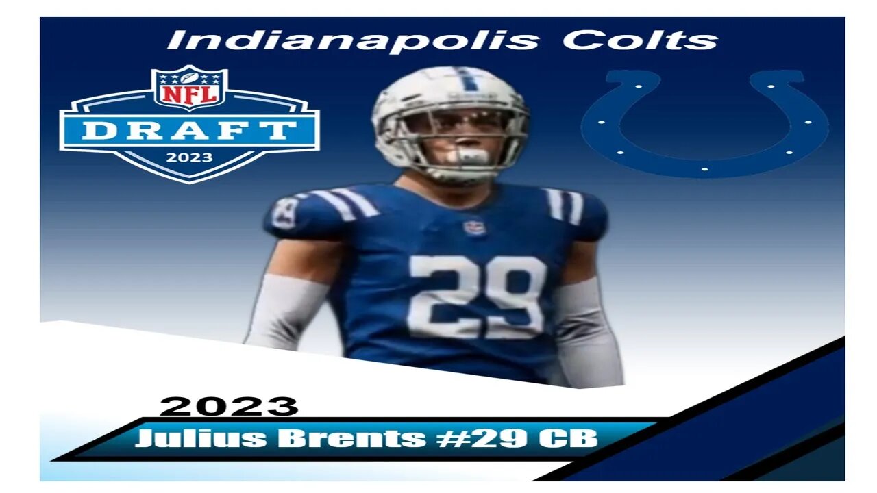 Madden 23 Julius Brents NFL Draft 23 Creation