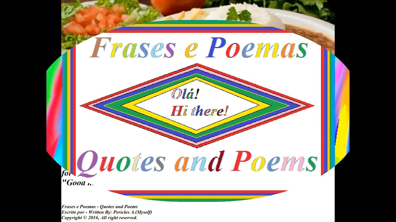 Good morning, I bring your lunch, you woke up almost at time of lunch! [Message] [Quotes and Poems]